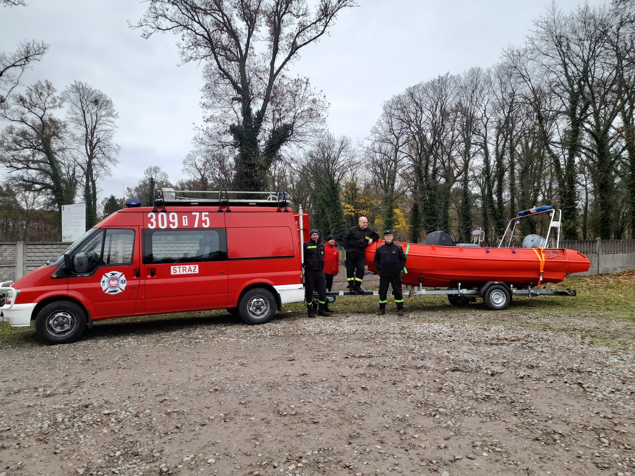 Nowa łodź już w jednostce